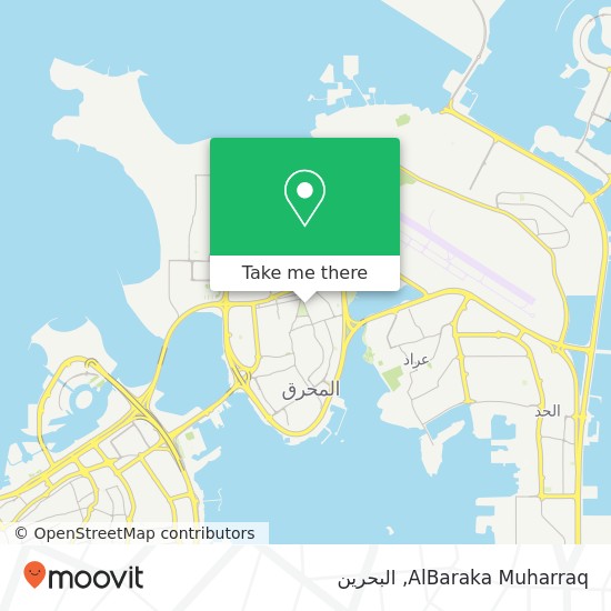 خريطة AlBaraka Muharraq