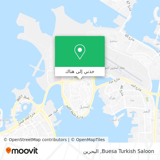 خريطة Buesa Turkish Saloon