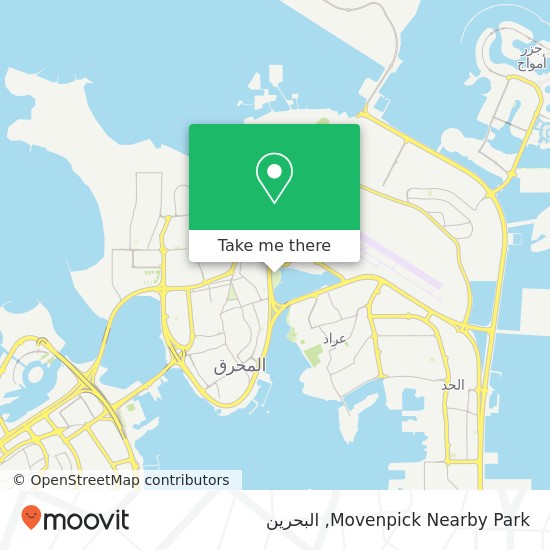 خريطة Movenpick Nearby Park