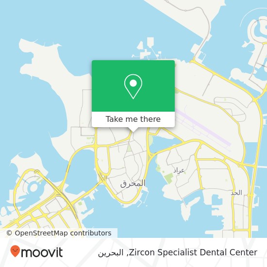 خريطة Zircon Specialist Dental Center