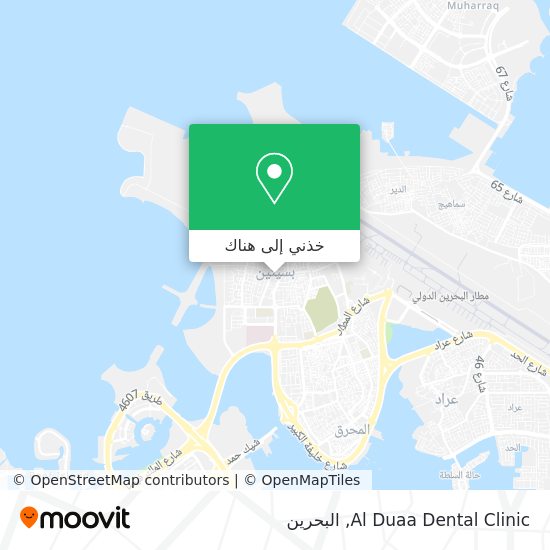 خريطة Al Duaa Dental Clinic