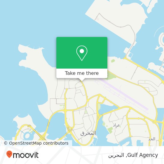 خريطة Gulf Agency