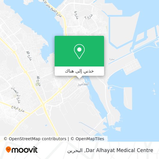 خريطة Dar Alhayat Medical Centre
