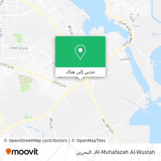 خريطة Al-Muhafazah Al-Wustah