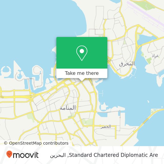 خريطة Standard Chartered Diplomatic Are