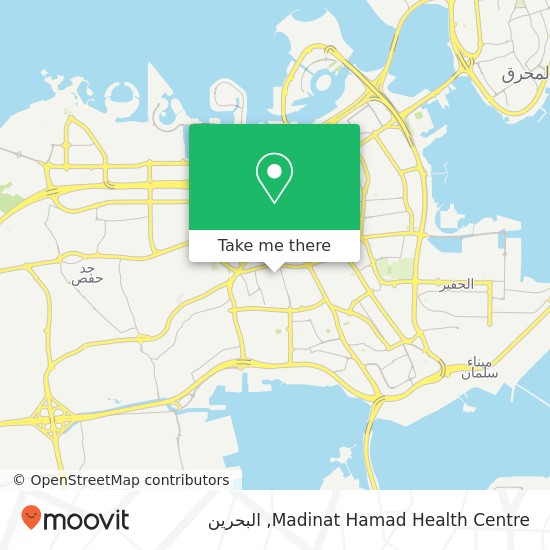 خريطة Madinat Hamad Health Centre