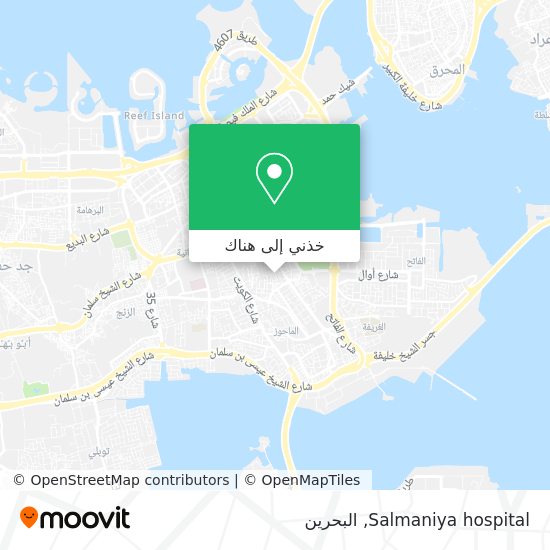 خريطة Salmaniya hospital