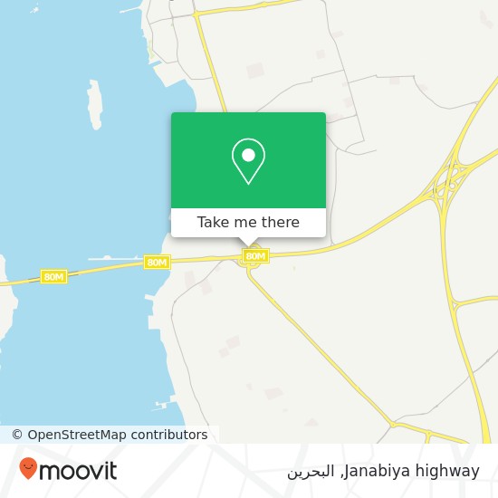 خريطة Janabiya highway