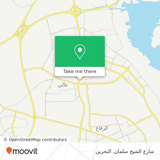خريطة شارع الشيخ سلمان
