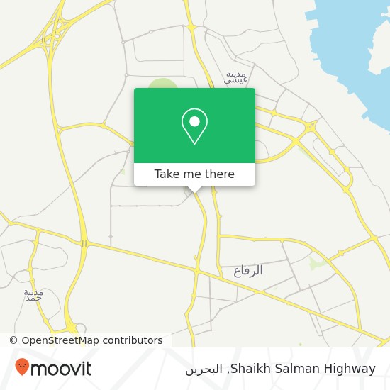 خريطة Shaikh Salman Highway