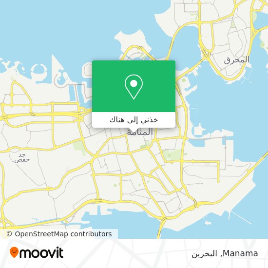 خريطة Manama