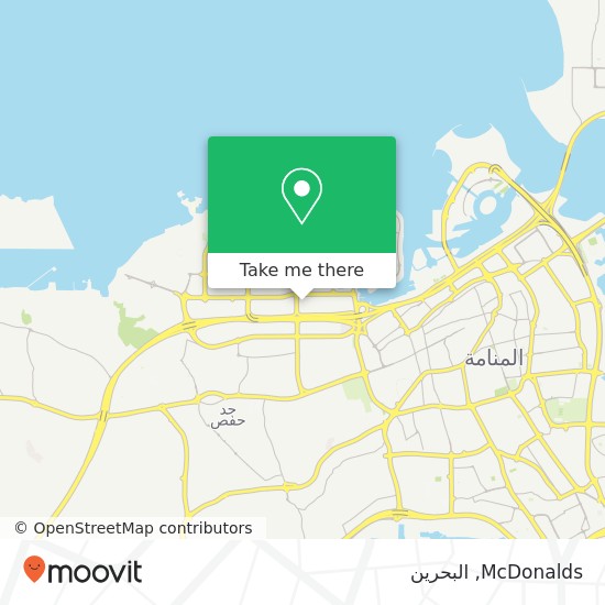 خريطة McDonalds