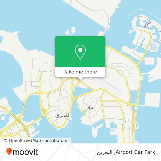 خريطة Airport Car Park