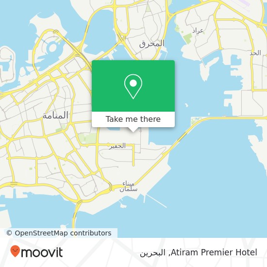 خريطة Atiram Premier Hotel