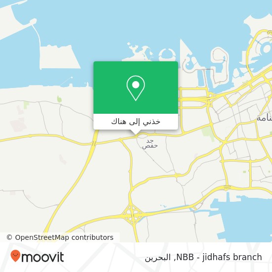 خريطة NBB - jidhafs branch