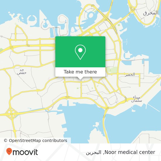 خريطة Noor medical center