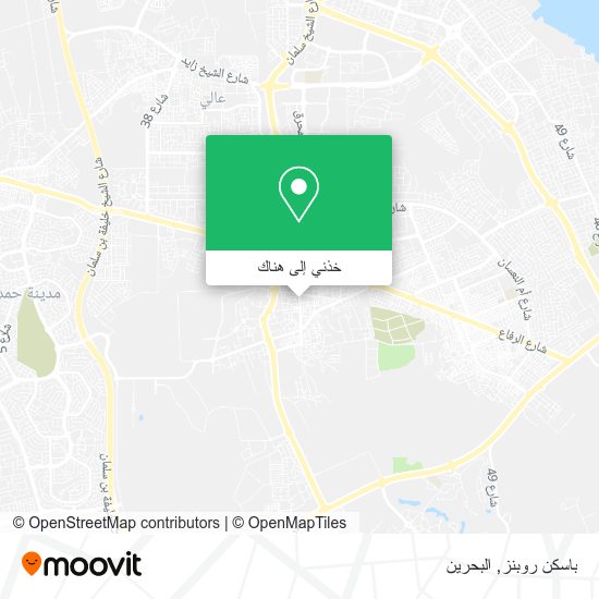 خريطة باسكن روبنز
