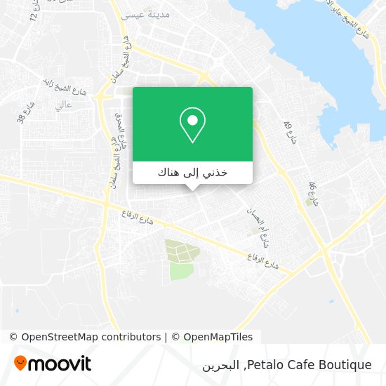 خريطة Petalo Cafe Boutique