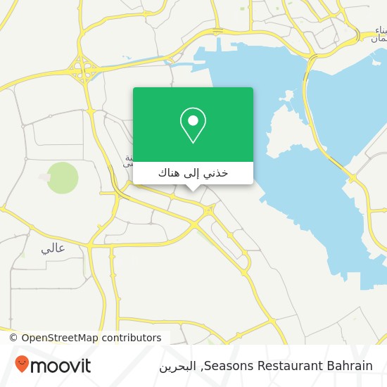 خريطة Seasons Restaurant Bahrain, طريق 1403 مجمع 814, مدينة عيسى