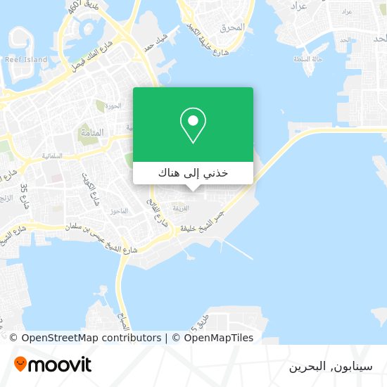 خريطة سينابون