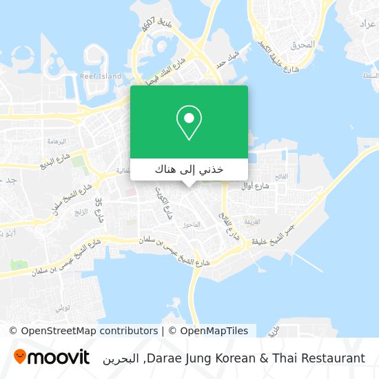 خريطة Darae Jung Korean & Thai Restaurant