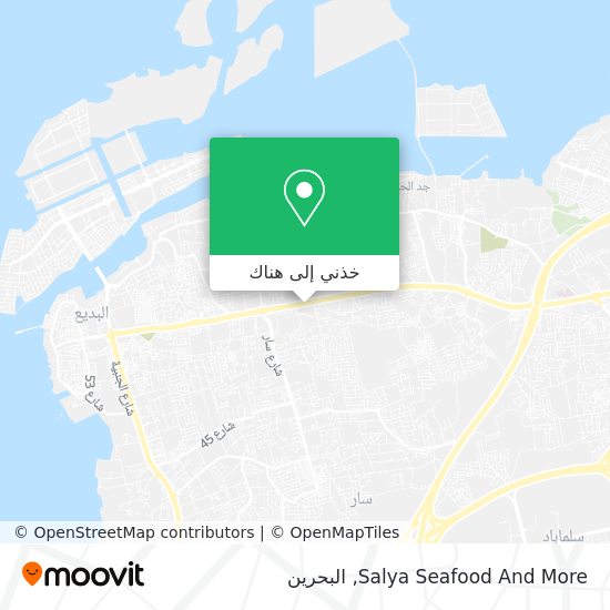 خريطة Salya Seafood And More