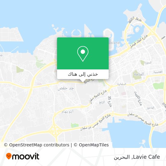 خريطة Lavie Cafe