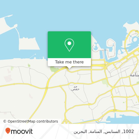 خريطة 1002, السنابس, المنامة