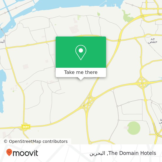 خريطة The Domain Hotels