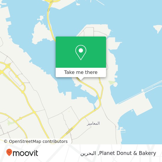 خريطة Planet Donut & Bakery
