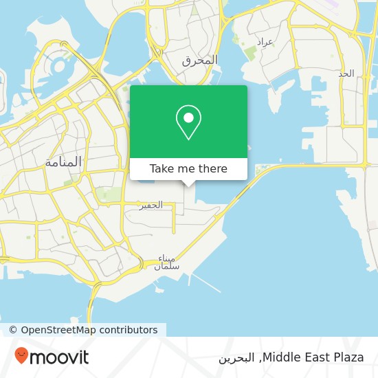 خريطة Middle East Plaza