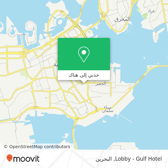 خريطة Lobby - Gulf Hotel