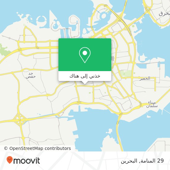 خريطة 29 المنامة