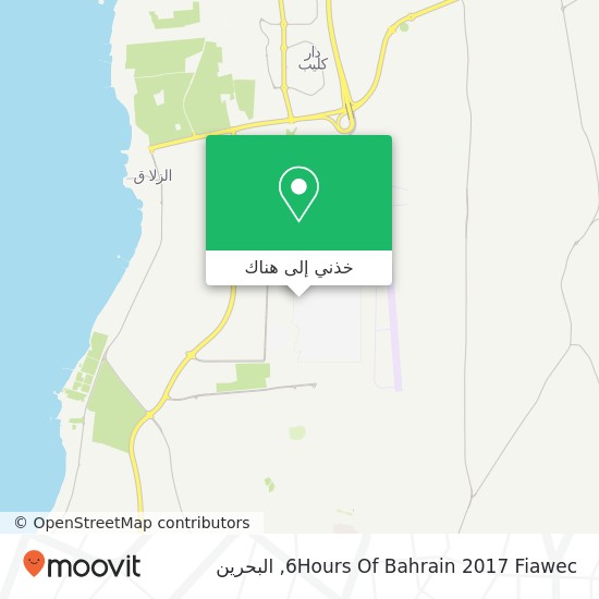 خريطة 6Hours Of Bahrain 2017 Fiawec