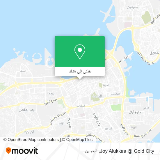خريطة Joy Alukkas @ Gold City