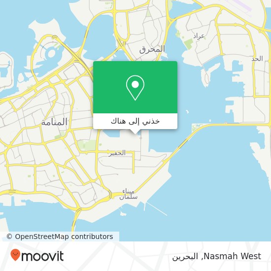 خريطة Nasmah West