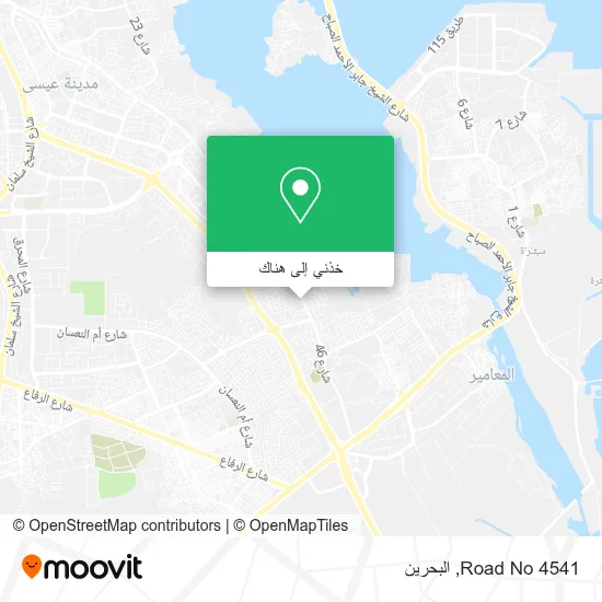 خريطة Road No 4541