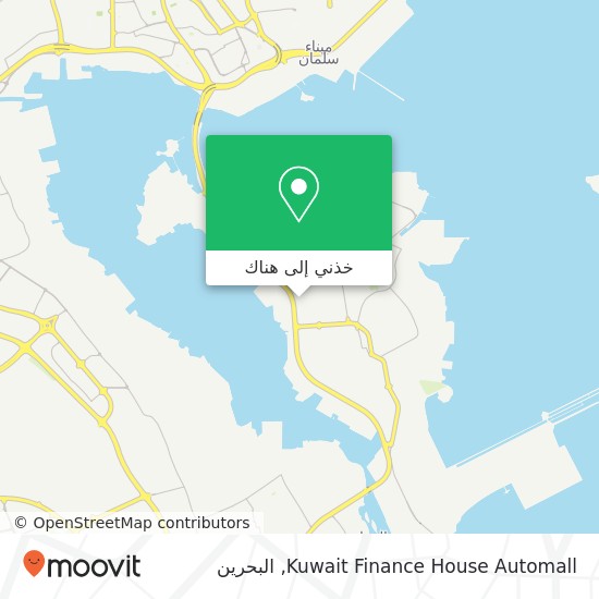 خريطة Kuwait Finance House Automall