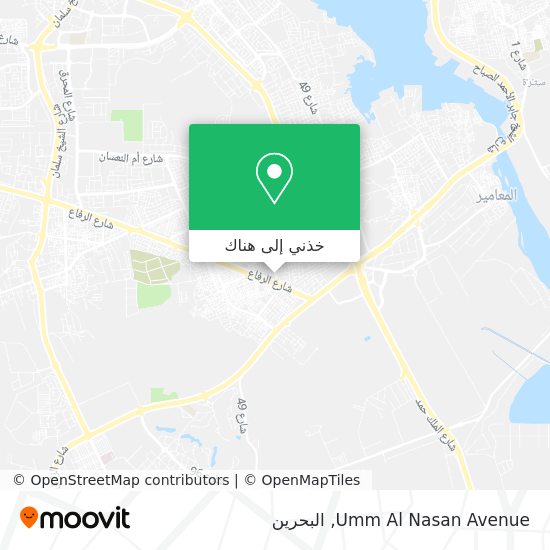 خريطة Umm Al Nasan Avenue