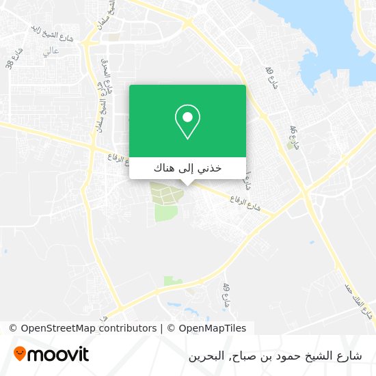 خريطة شارع الشيخ حمود بن صباح