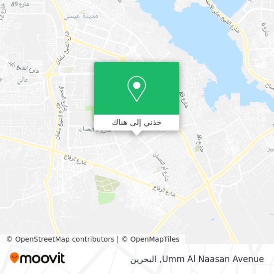 خريطة Umm Al Naasan Avenue