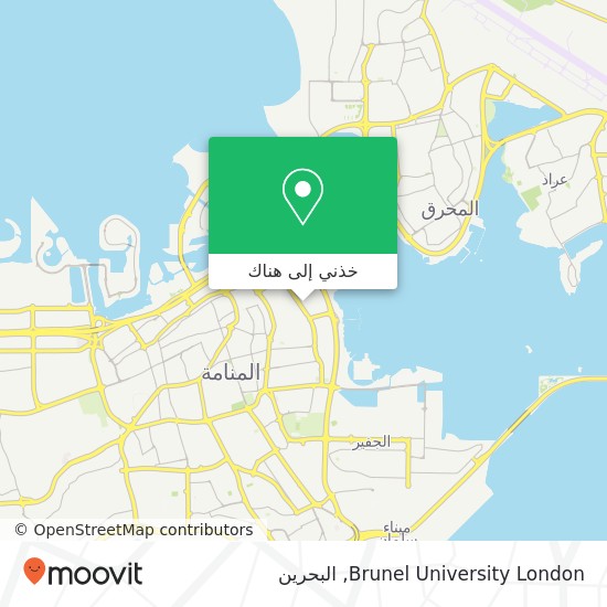 خريطة Brunel University London