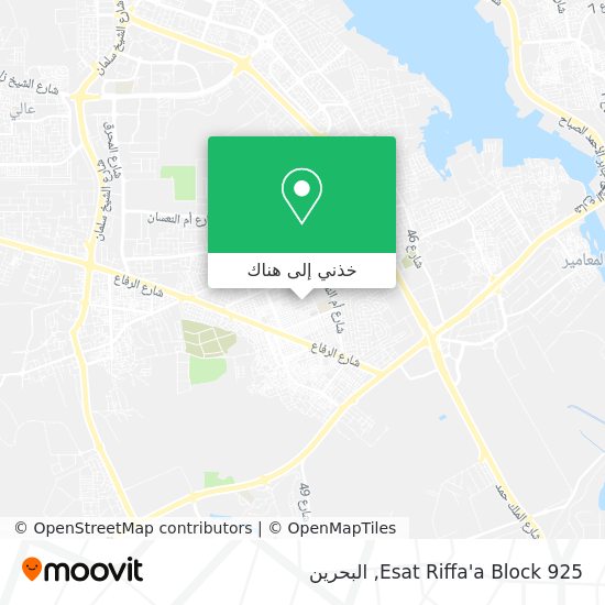 خريطة Esat Riffa'a Block 925