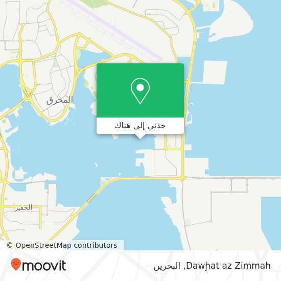 خريطة Dawḩat az Zimmah