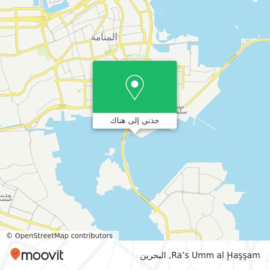 خريطة Ra’s Umm al Ḩaşşam