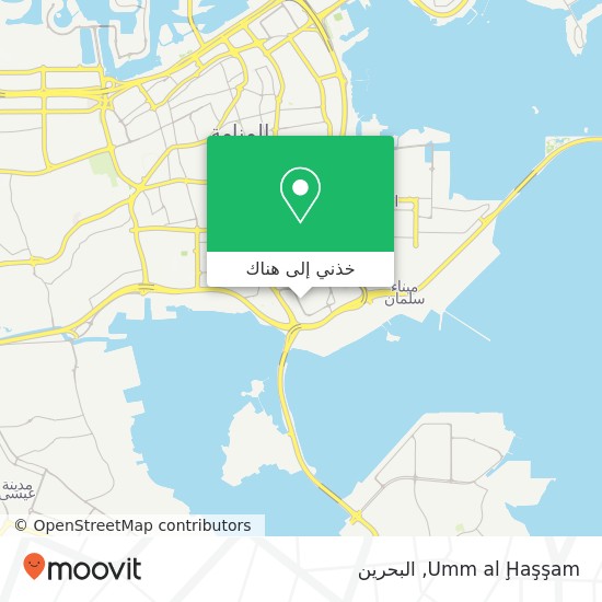 خريطة Umm al Ḩaşşam