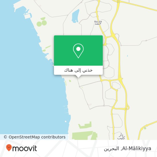 خريطة Al-Mālikiyya