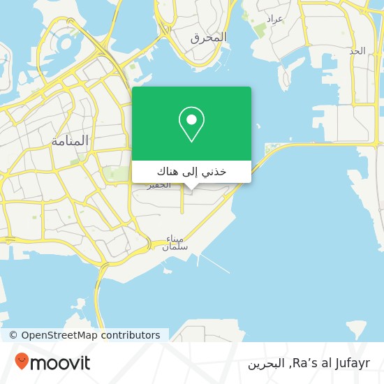 خريطة Ra’s al Jufayr