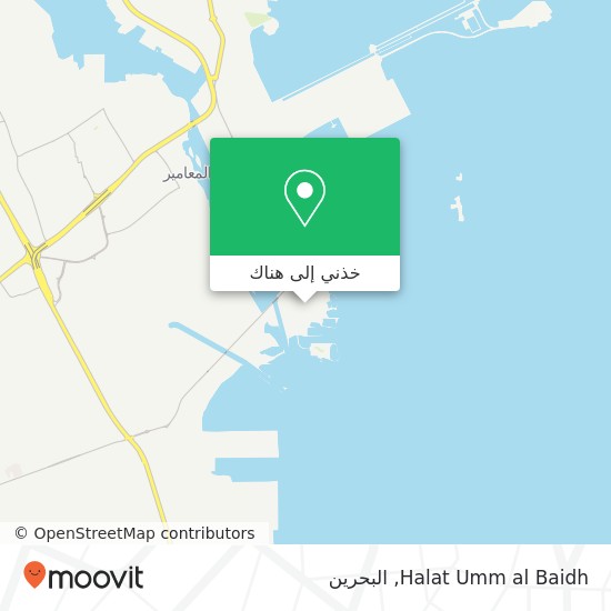 خريطة Halat Umm al Baidh
