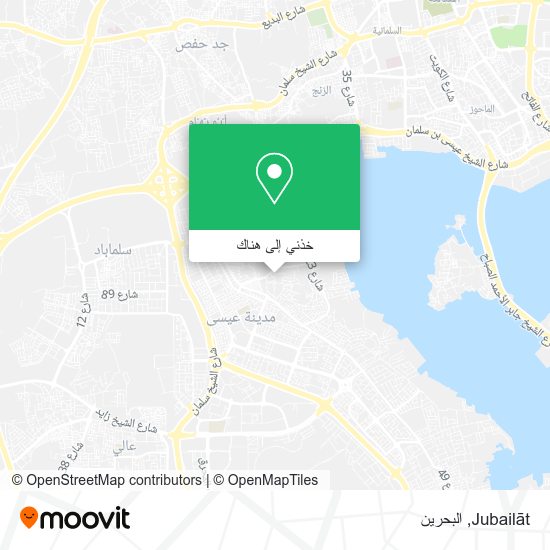 خريطة Jubailāt
